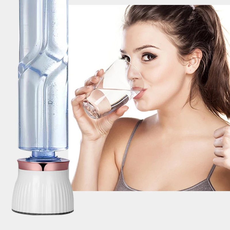 5000ppb 슈퍼 높은 농도 휴대용 수소 물 텀블러 충전식 물 Ionizer H2 수소 병 Generato