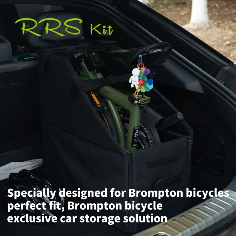 Folding Bicycle Storage Box for Brompton Car Trunk Storage Box  Waterproof Car folding storage dustproof box