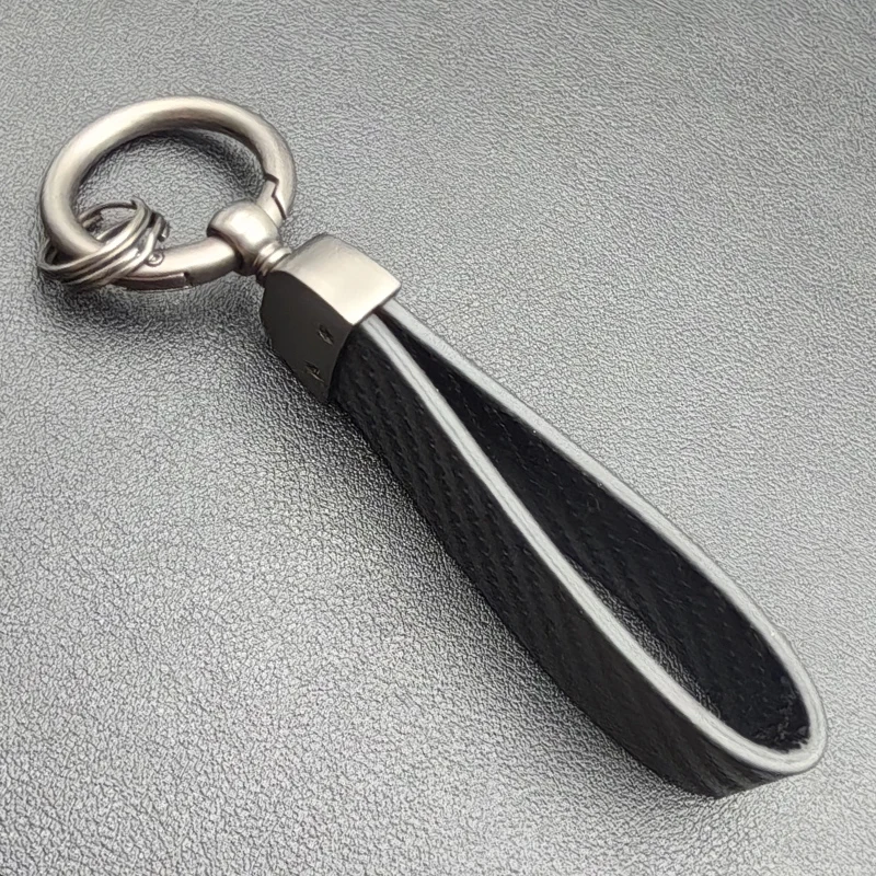 Carbon Leather Key Ring Logo Car Keychain For BMW E39 E46 E60 E90 E91 E92 F20 F30 F10 F15 F16 E87 X1 X2 X3 X4 X5 X6 X7 Keychain