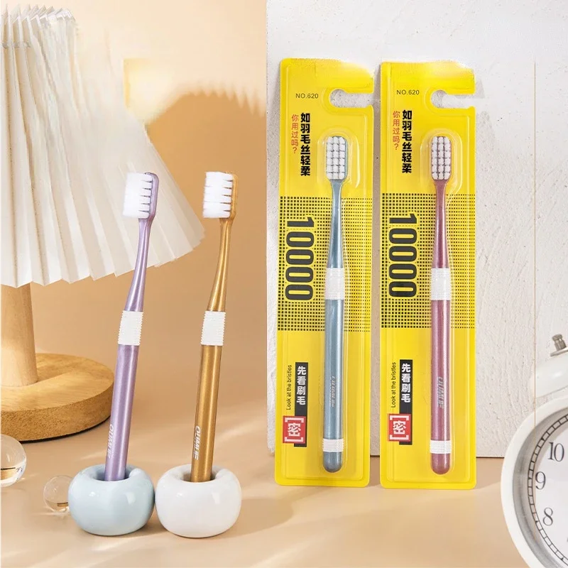 Soft Hair Adult Household 10000 Hair Toothbrush Small Head Fine Hair Monthly 10000 Hair Toothbrush Factory Wholesale