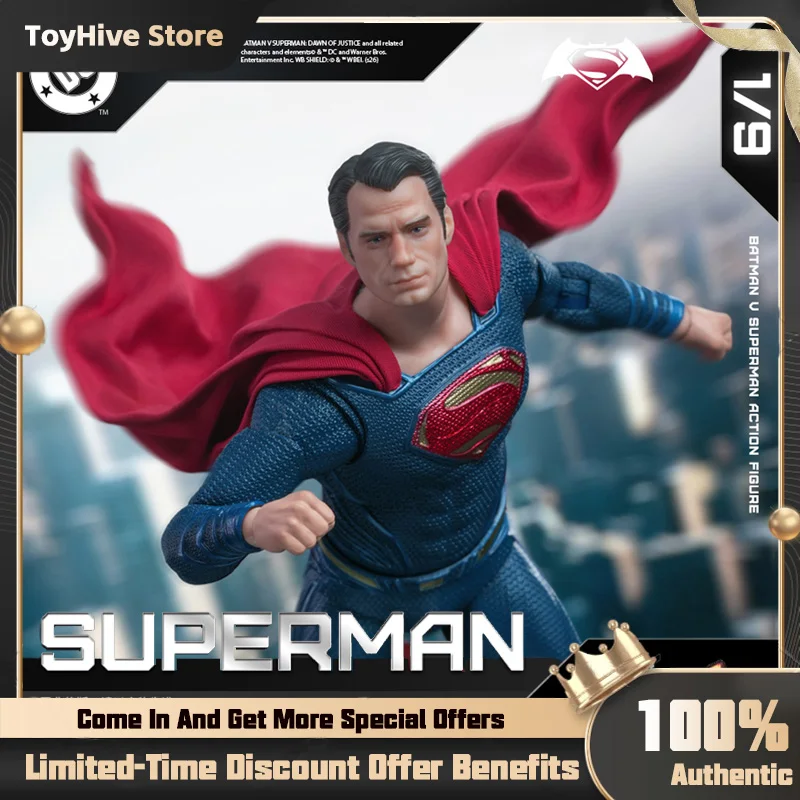 【In Stock】FondJoy Dawn of Justice Superman 2.0 Action Figures BVS Figure Armored Batman 1/9 Batman v Superman DC Toy Gift