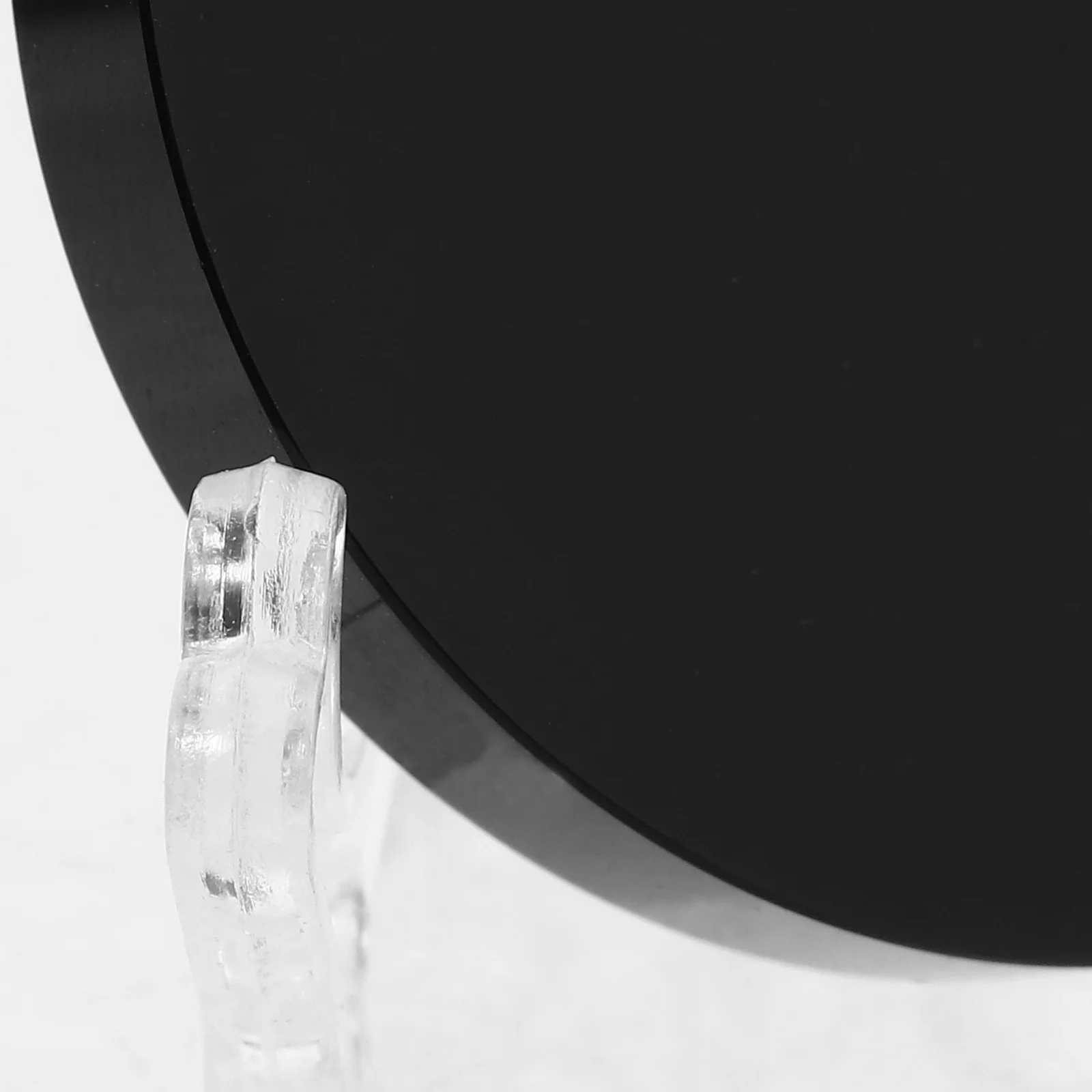 Obsidian Divining Mirror Round Mirrors Divination Black Gothic Board Decor Scrying