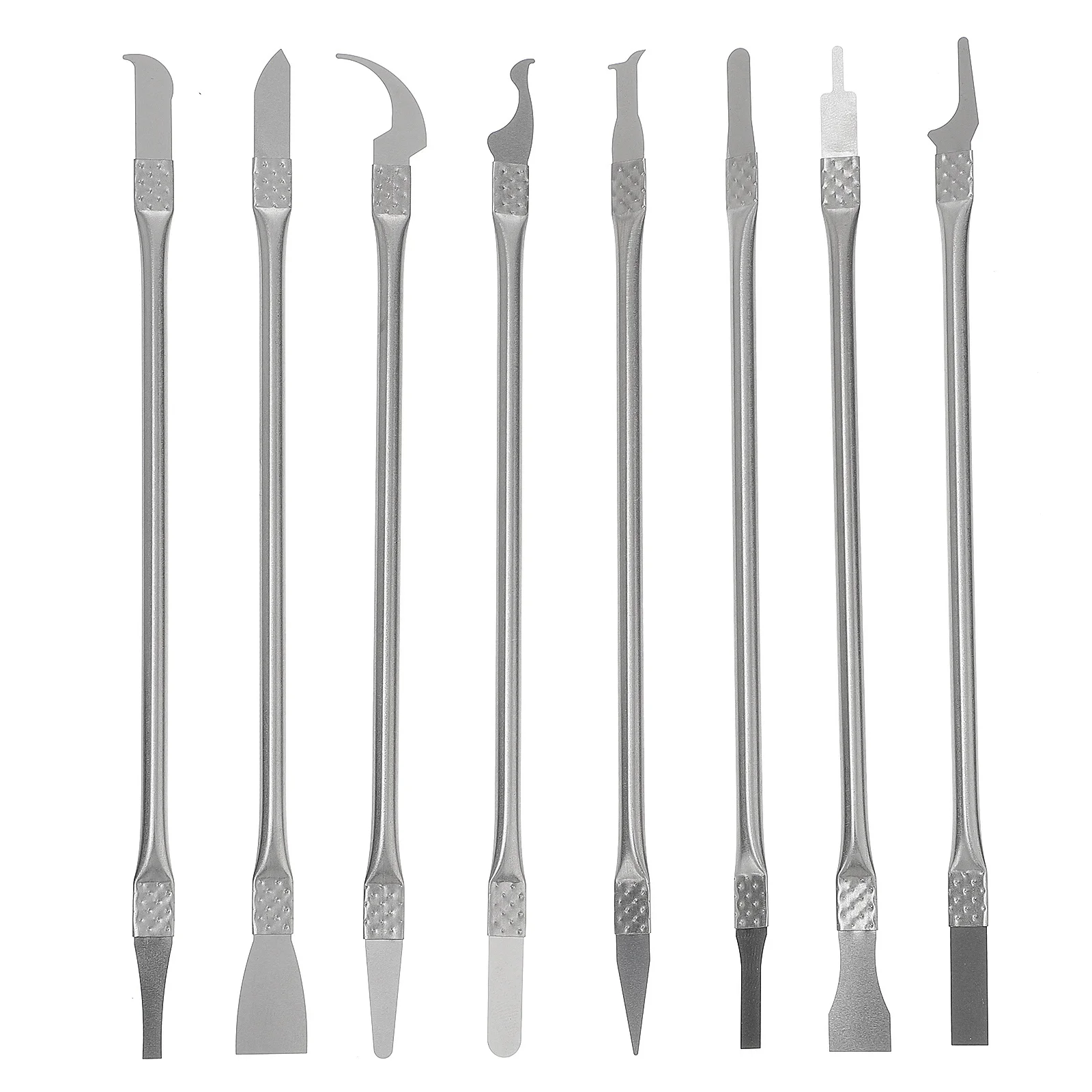 8Pcs High-Quality Sticker Remover for Phone Precision Alloy Steel Razor Scraper 8-in-1 Mobile Repair Tool Kit for Easy and