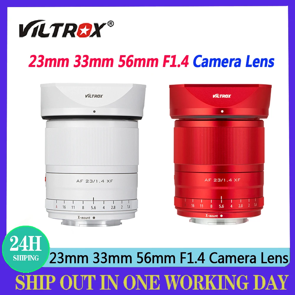 Viltrox 23 مللي متر 33 مللي متر 56 مللي متر F1.4 كاميرات عدسة STM APS-C عدسة التركيز التلقائي ل Fujifilm X X-T2 X-T3 X-T4 X-T20 X-T30 جبل الكاميرات