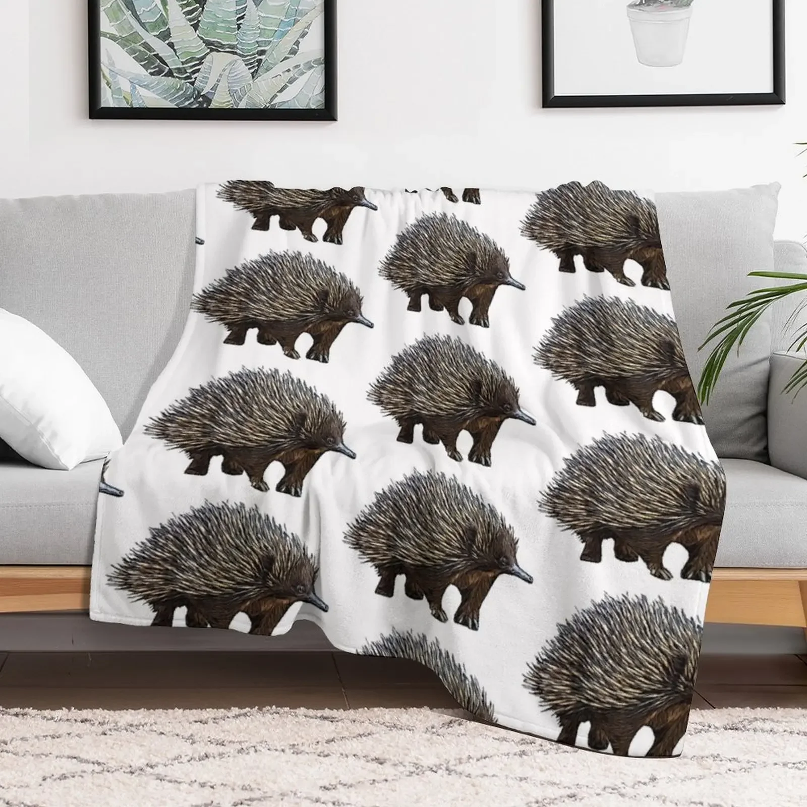 Echidna Throw Blanket