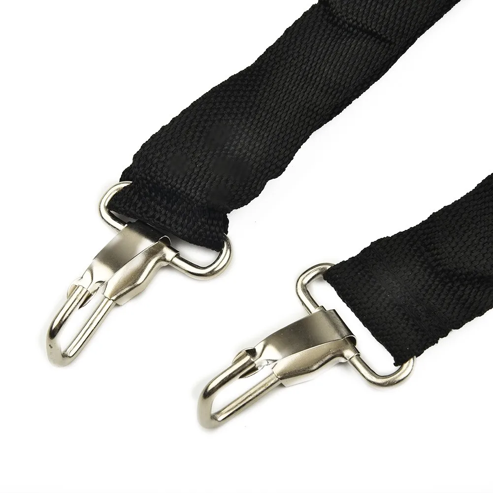 Tracolla per imbracatura per decespugliatore e trimmer con gancio per il trasporto Tracolle regolabili Cintura Accessori per decespugliatore da giardino