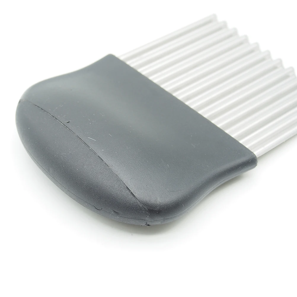 

Salad Slicer Knife Stainless Steel Potato Onion Wave Crinkle Ripple Slicer Smooth H Easy Cleaning Home Store