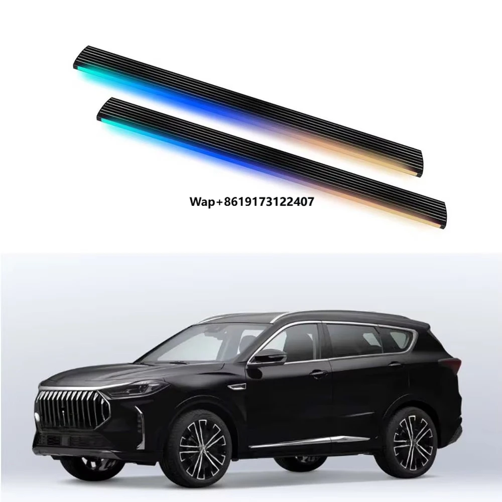 

Five Wire Motor Automotive External Accessories Electric Pedals with Vehicle logo for Aluminum Alloy Panel 1 Set