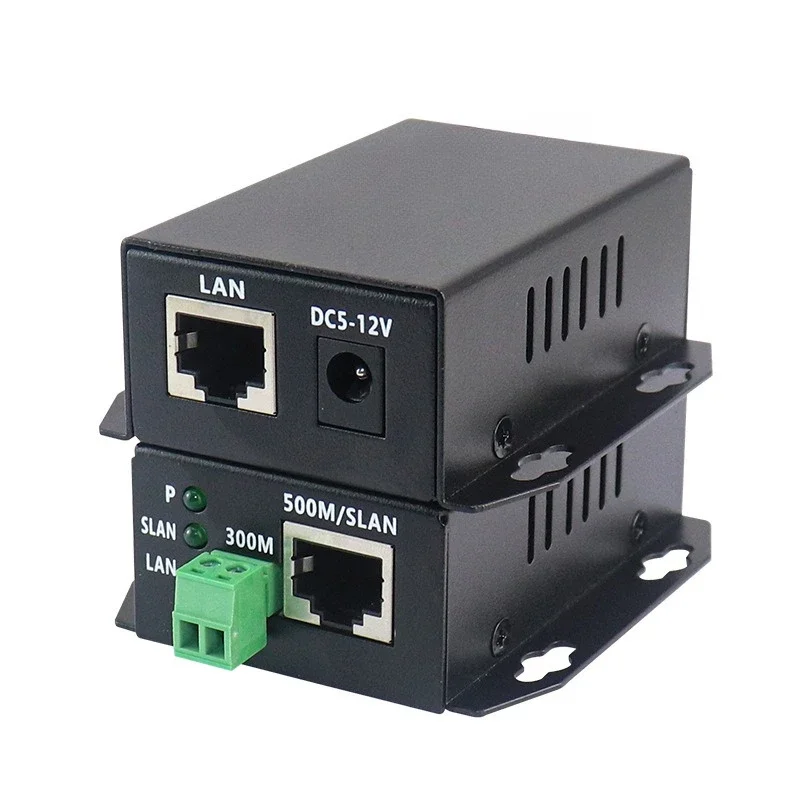

100M network extender network cable 500m twisted pair 300m network cable extender for elevator monitoring
