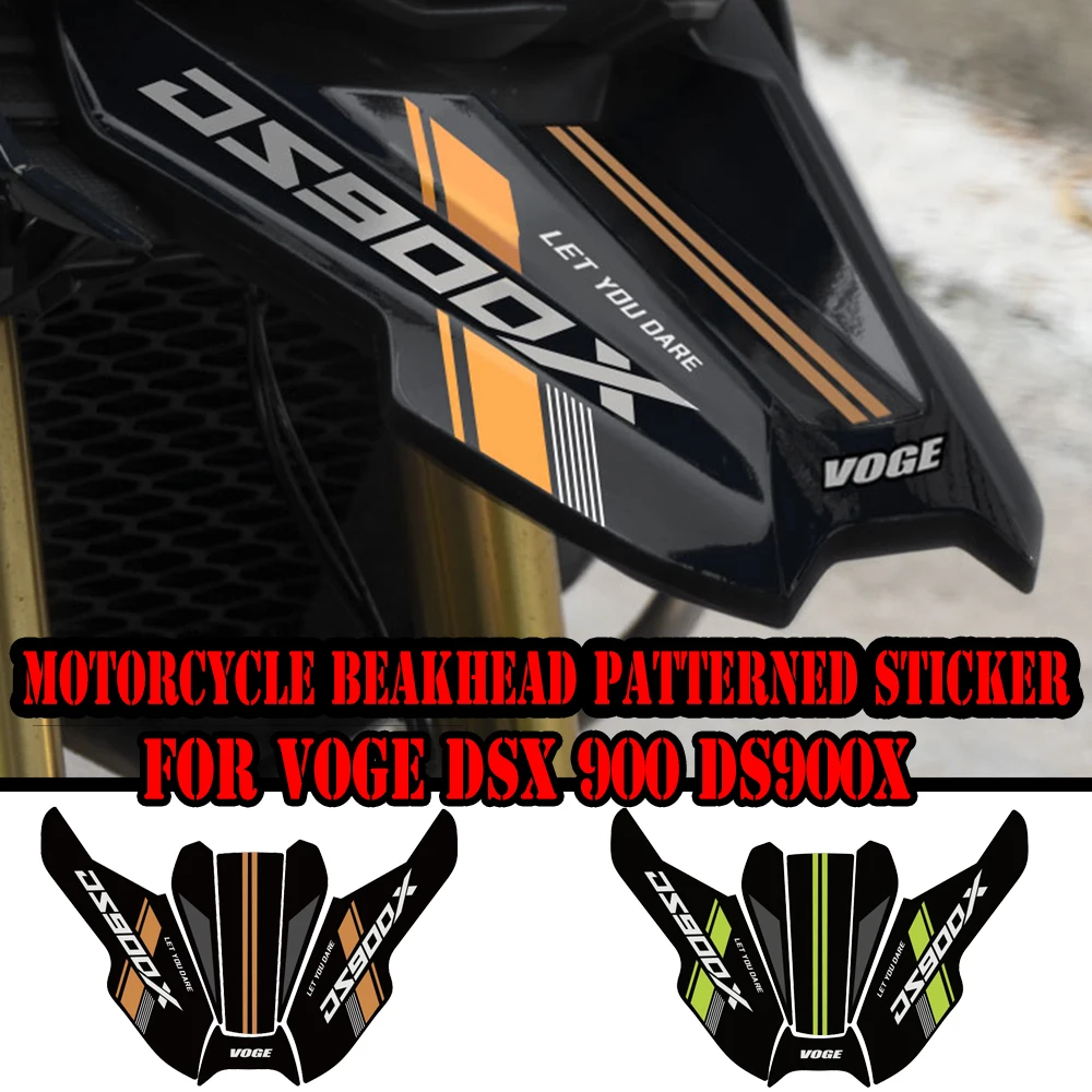 Motorcycle Bird Beak Head Stretch Decal Waterproof Stretch Film New Print Sticker Accessories For VOGE DSX 900 DS900X DSX 900