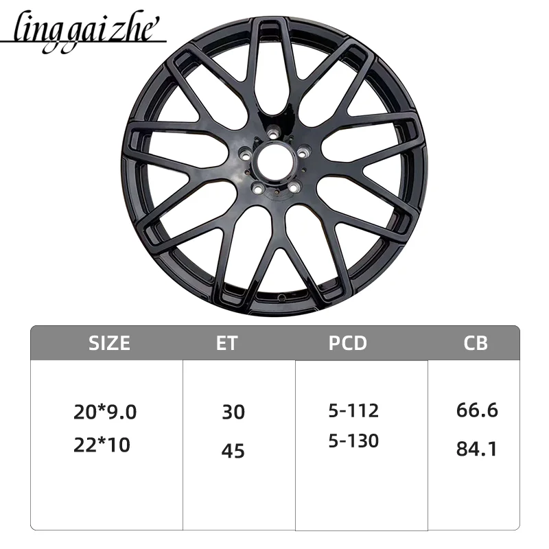 Forged wheel manufacturer custom 6061 T6 forged 20 