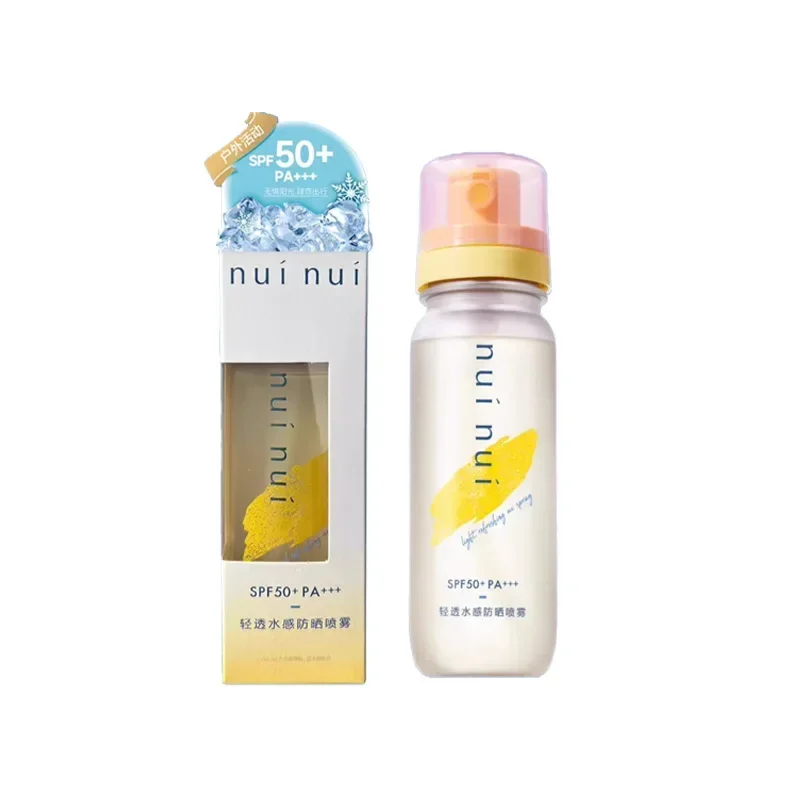 

nuinui Sunscreen Spray 90ml Uv Protection SPF50+ Original Cosmetics Prevent Sunburn Facial Body Usable Able to Board Airplanes