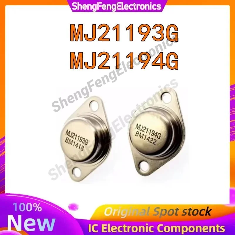 MJ21193G MJ21194G MJ21193 MJ21194 TO-3 gold sealed audio power amplifier