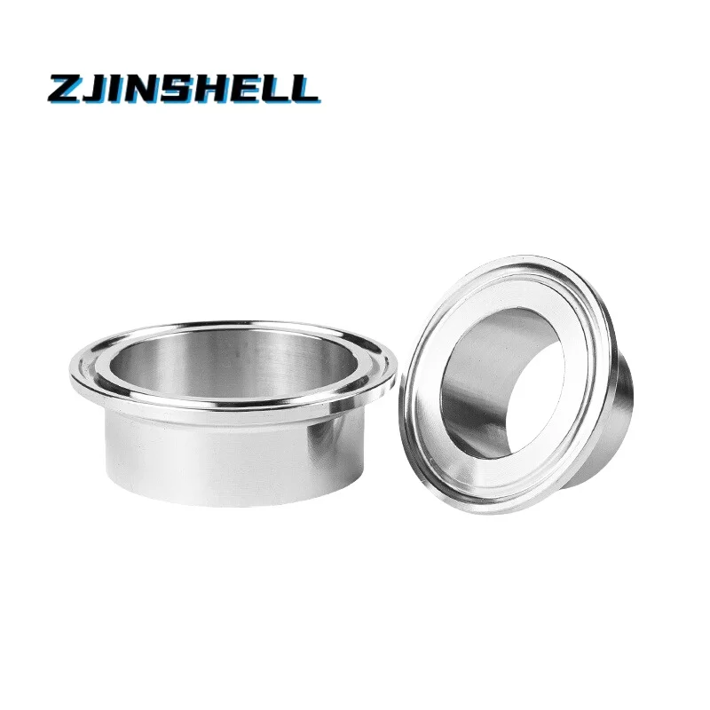 

Высококачественный санитарный фитинг 38 мм 51 мм, наконечник для зажима для сварных труб, подходит для соединения Tri Clamp из нержавеющей стали SS304 1,5 дюйма 2 дюйма