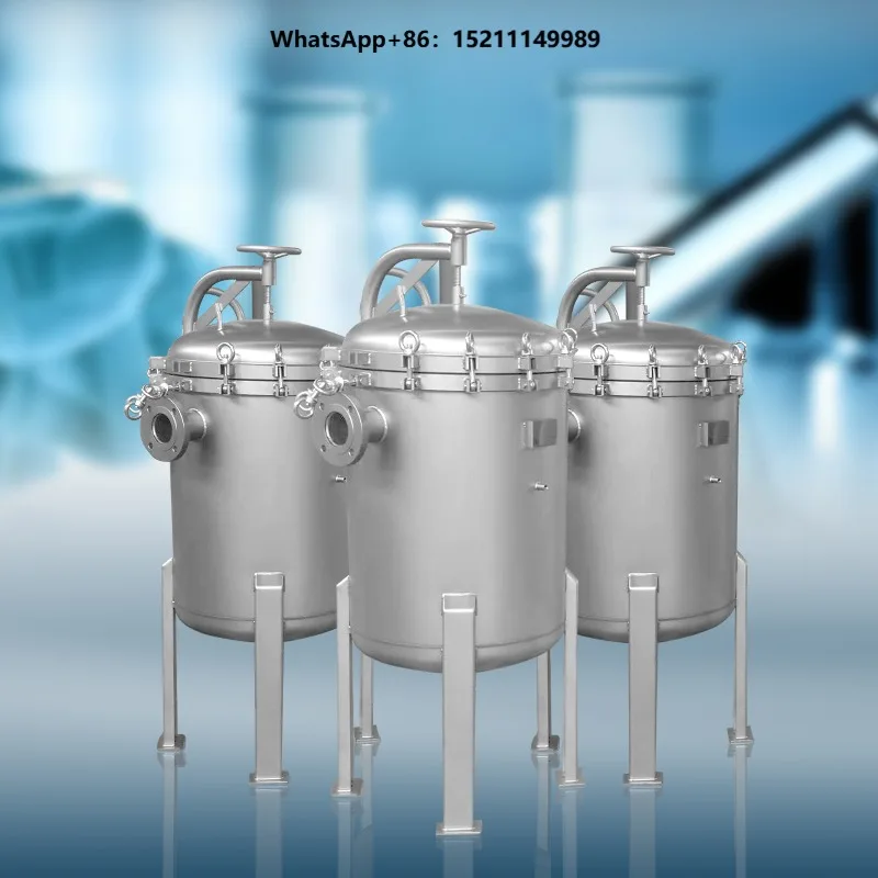 Oil Filtration High Capacity Bag Filter Housing Multi Bag Filter Vessel Manufacturer