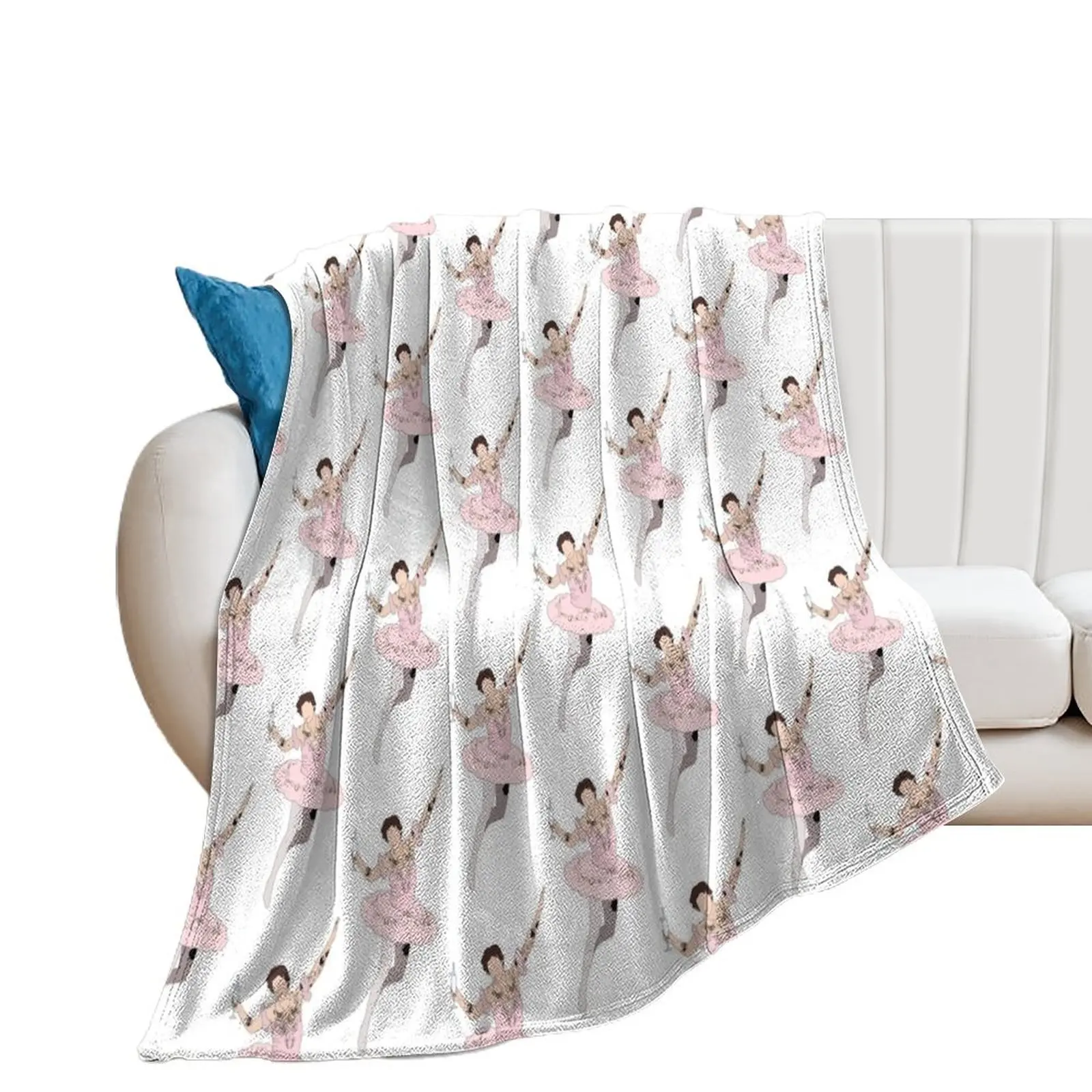 

jumping ballerina harry Throw Blanket manga Thermal Blankets