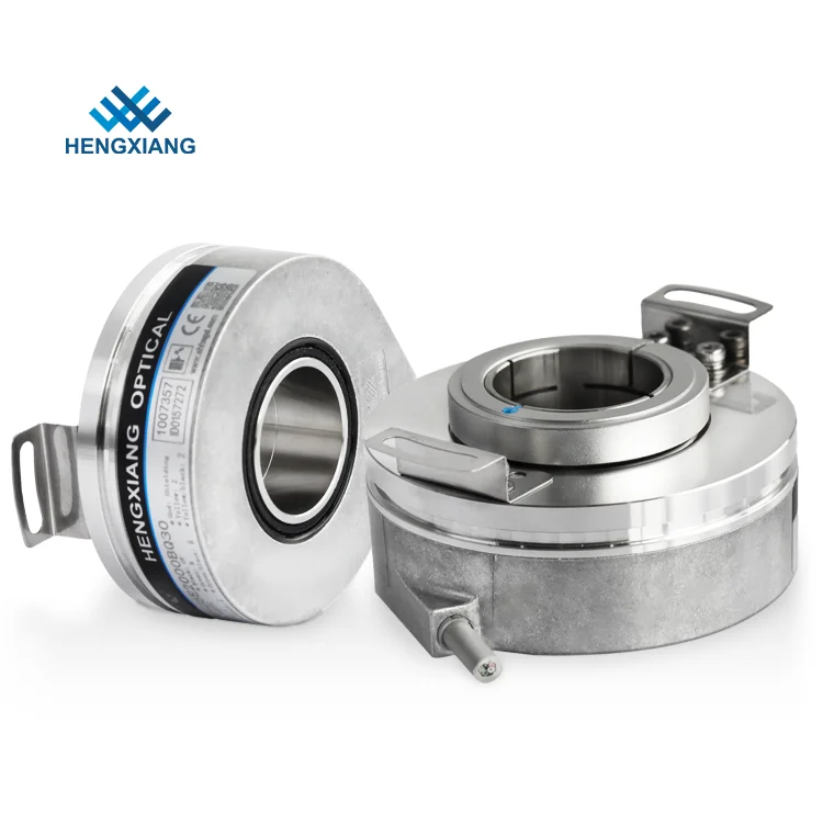 Incremental Hollow Shaft K76-J3FH1000BQ30H Resolution 1000ppr Totem-pole Output 30mm Shaft Compatible E80H30-1000-3-T-24 For CNC
