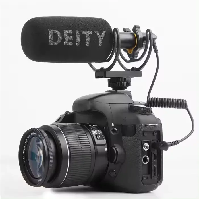 Deity V-Mic D3 Câmera Smartphone Vídeo Microfone condensador super cardióide para filmadoras DSLR DV