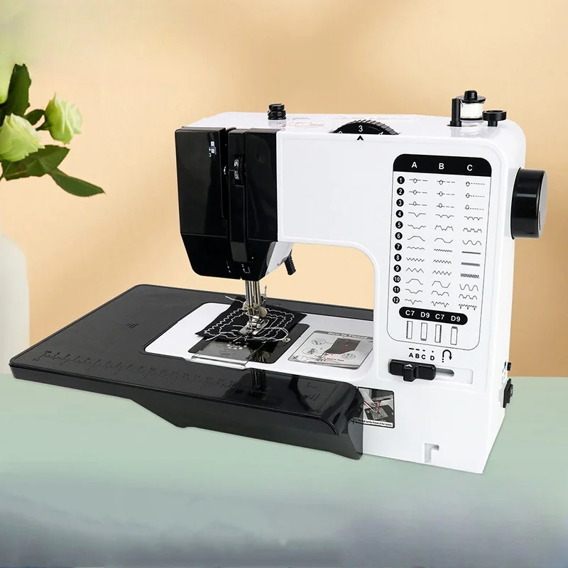 

Multi-threaded extension table base all-in-one electric sewing machine Multi-function automatic small home sewing machine