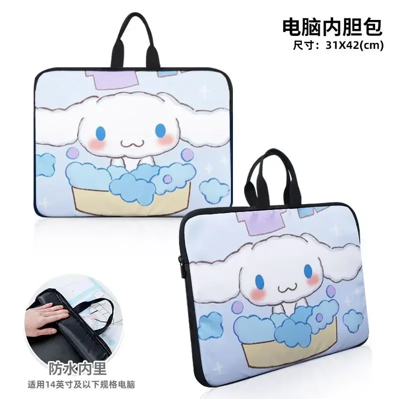 

Sanrio New Pacha Dog LeisureLaptop Handbag Cartoon Lightweight and Large Capacity Waterproof Stain Resistant Single-Shoulder Bag