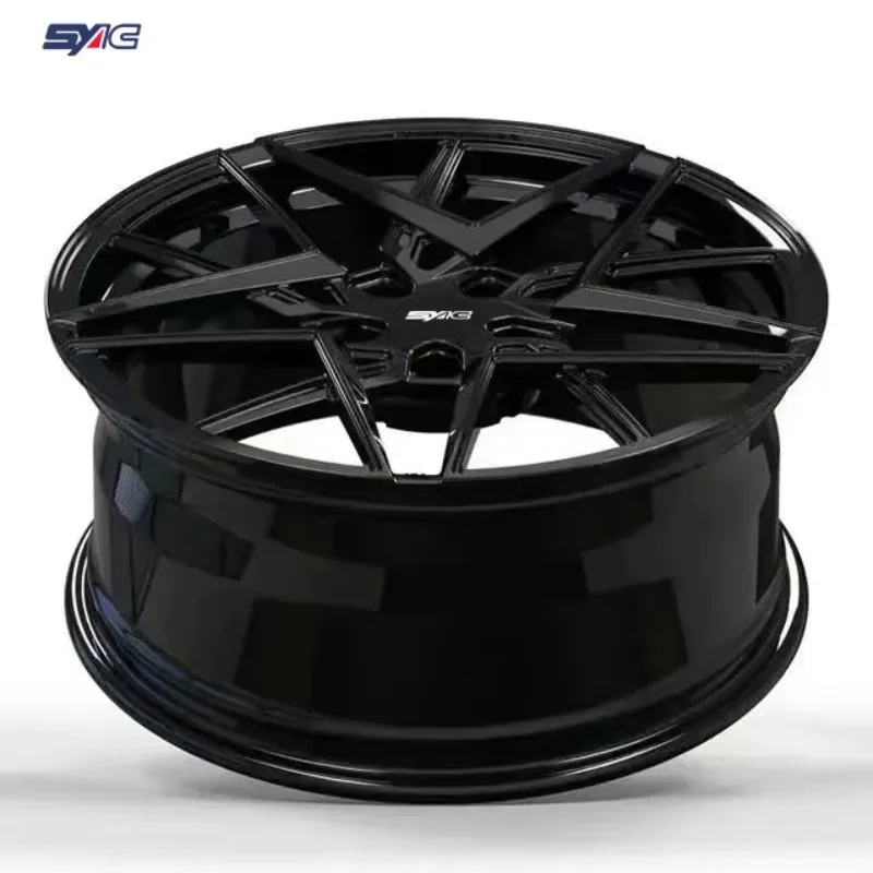 SYAC Hot Selling 17-21 Inch Monoblock Forged Alloy Aluminum Wheel Hubs High-Performance Passenger Car Wheel Rims