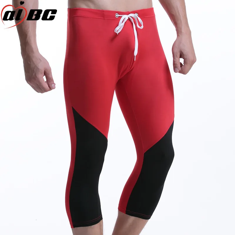 

2026New medium pants swimsuit men's fitnessbeach pants seaside fitness cropped pants wholesale A011-QFK