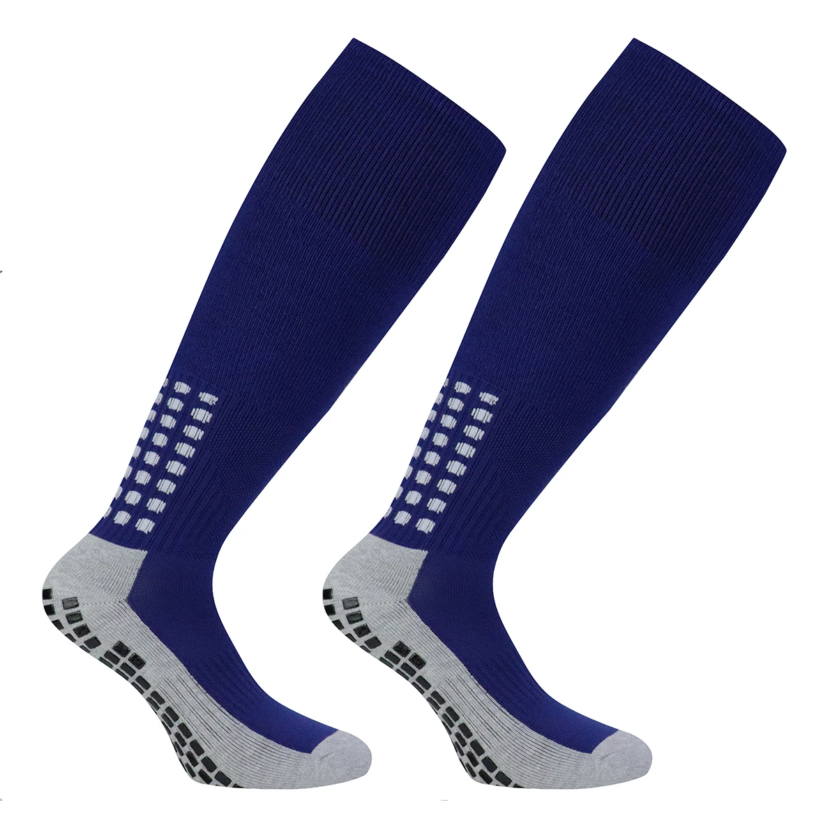 ANTI SLIP Football Socks Mid Calf Non Slip Silicone Bottom Soccer Socks Mens Mid Calf Cycling Sports Socks