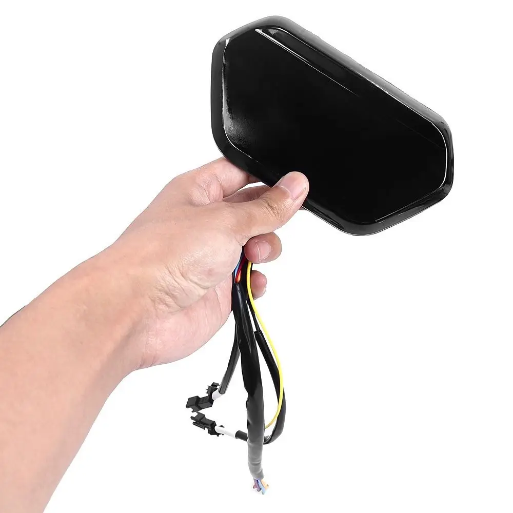 

48V 60V 72V Electric Scooter Dashboard Digital Display Voltage Compatible LCD Display Meter Backlit Odometer Speedmeter