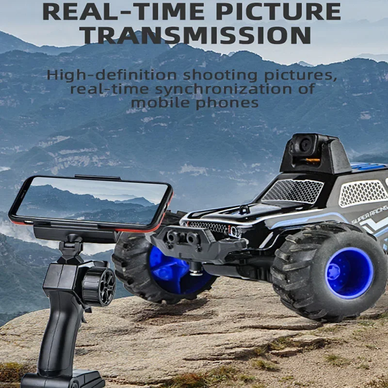 Rc Car with HD Camera Machine on Remote Control Stunt 1:32 2.4G SUV Radiocontrol Climbing Toys Remote Control Car for Kids