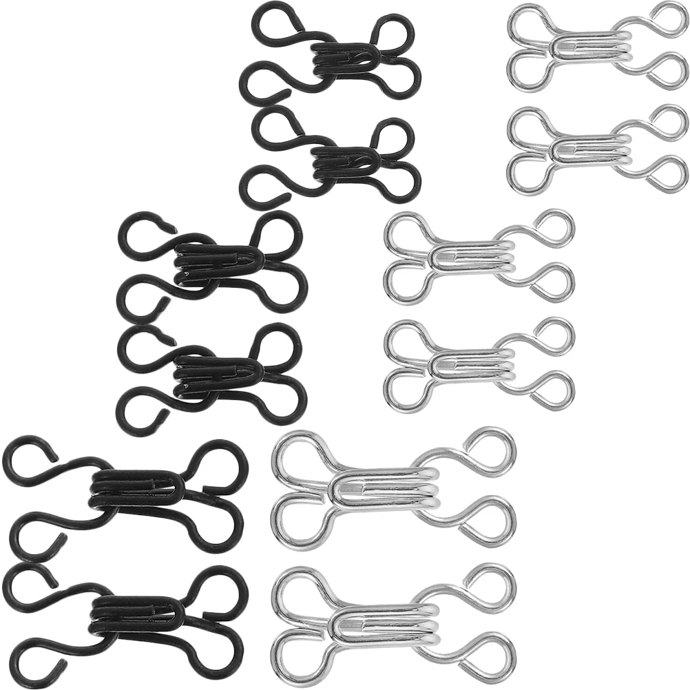 Collare per abbigliamento Chiusura per cucire Accessori in lega Elementi di fissaggio in metallo Reggiseno durevole Connettore Fibbia Forniture per cucire Non arrugginito