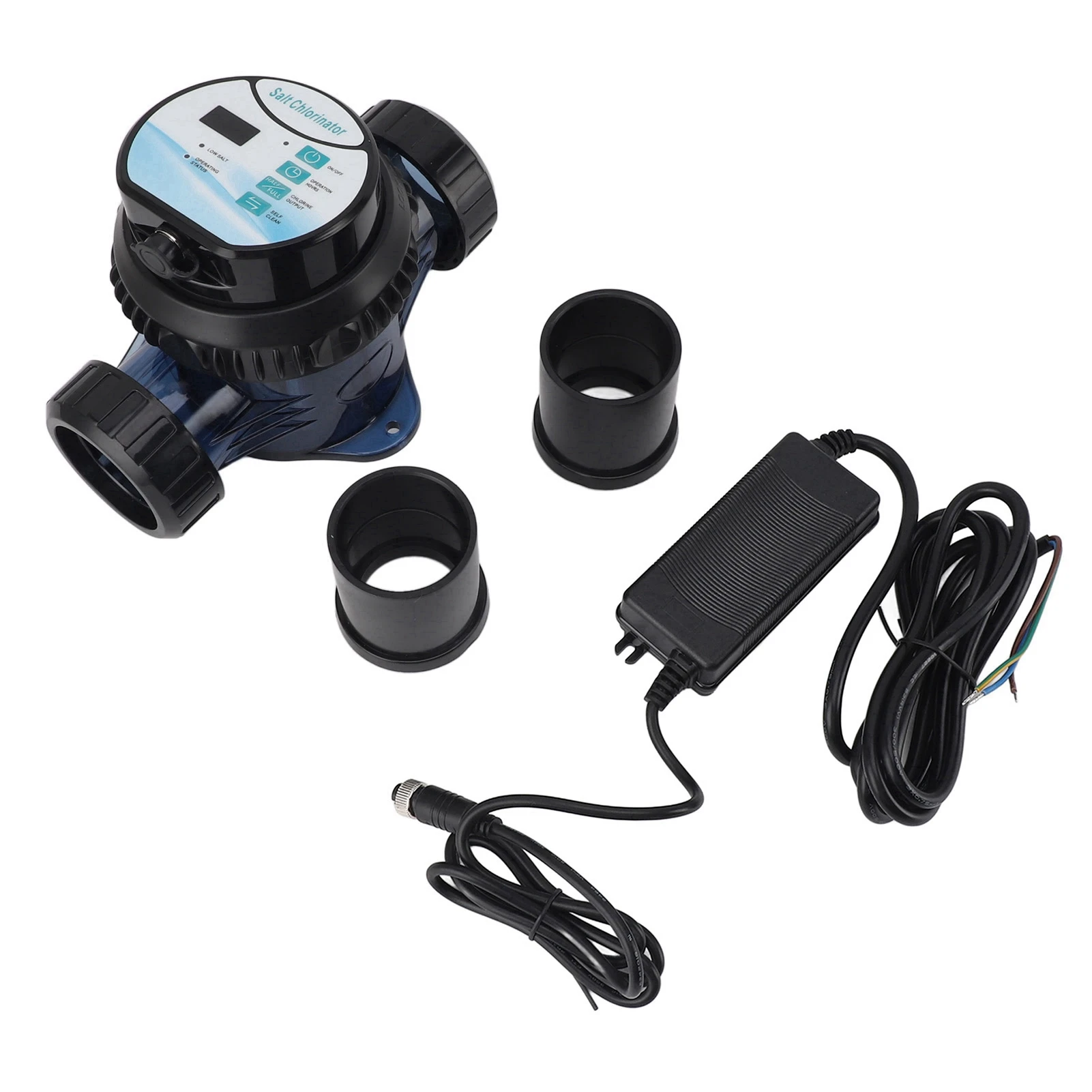 Electronic Chlorine Generator Saltwater Chlorinator DC24V Saltwater Pool Chlorinator System Swimming Pool Salt Chlorine Machine