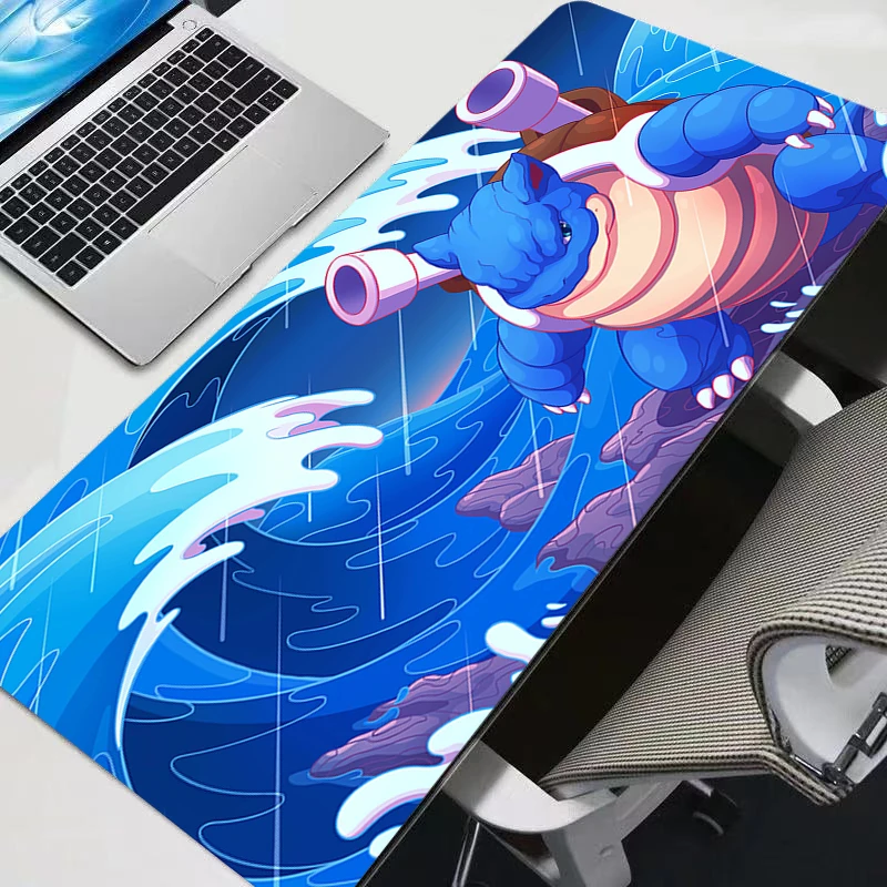 Mouse Pad Pokemon Pikachu Anime Kawaii Gaming Accessories PC Computer Keyboard Gamer Desk Mat Alfombrilla Xxl Mousepad