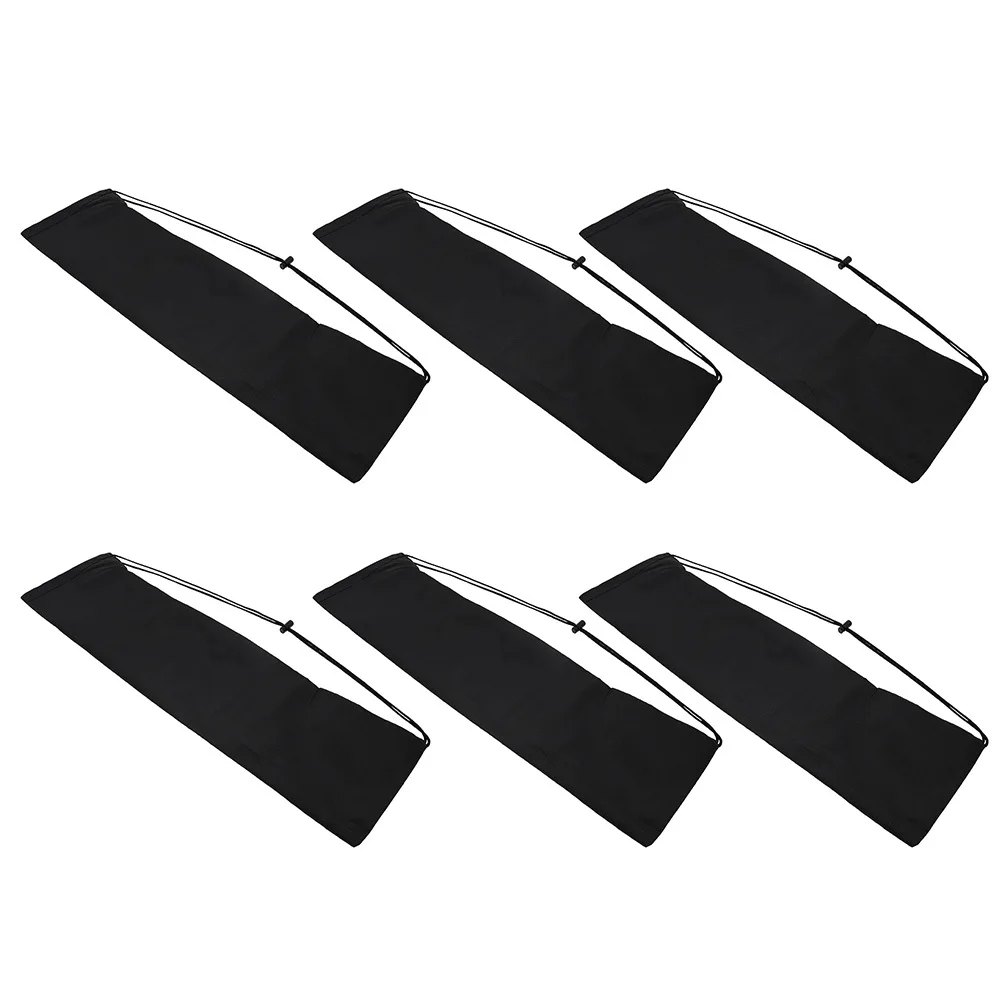 6 قطع من أشرطة الكتف المريحة، سهلة الحمل لمعدات التصوير الفوتوغرافي الخارجية، حقيبة حمل ثلاثية القوائم