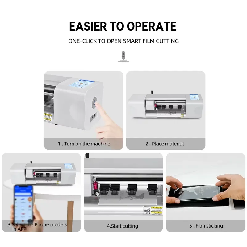 New Unlimited Screen Protector Hydrogel Film for Universal Mobile
