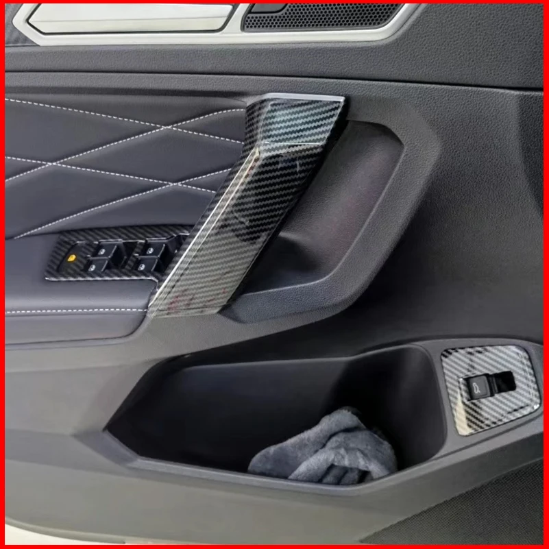 

Car Styling For VW Volkswagen Tiguan 2010-2021 Door Handle Holder Cover Trim Decorative Moulding Auto Parts Accessories