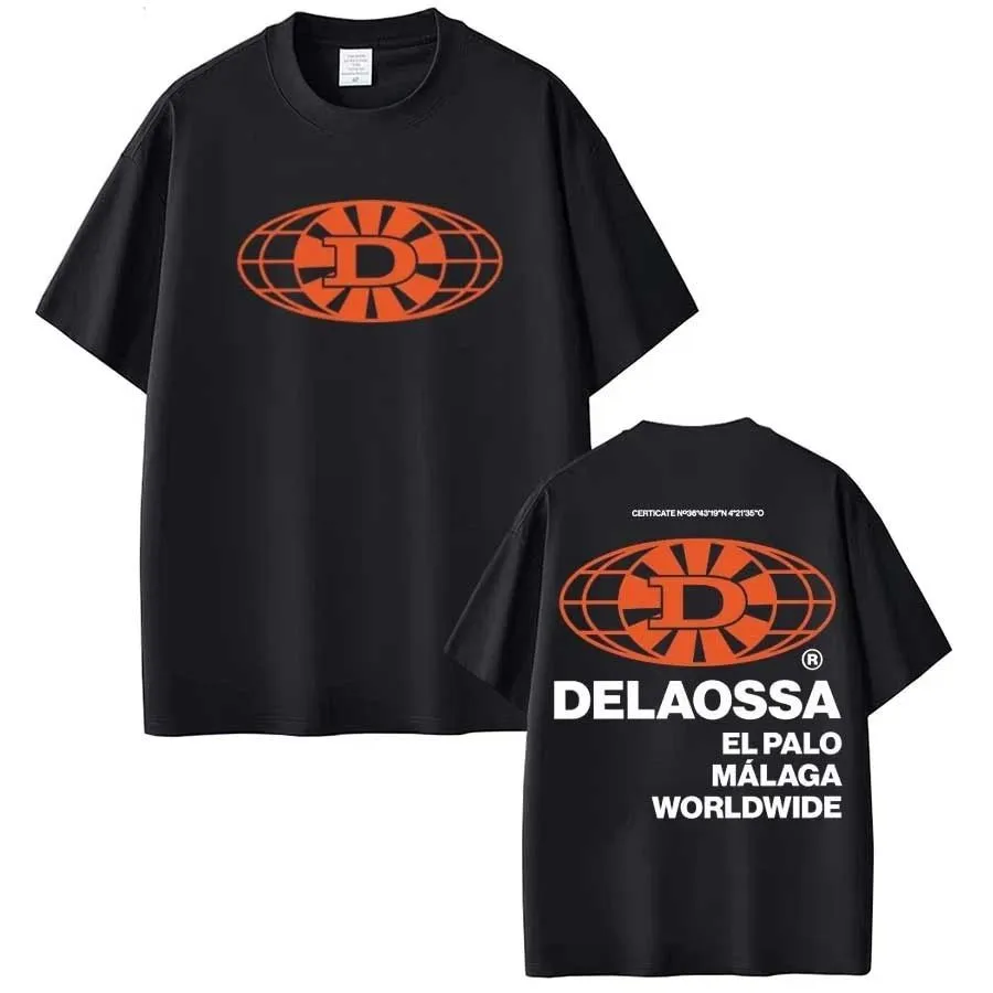 Esta camiseta de algodón es unisex para la gira del álbum del rapero de moda hip-hop Draosa Vinone al comienzo de la gira.