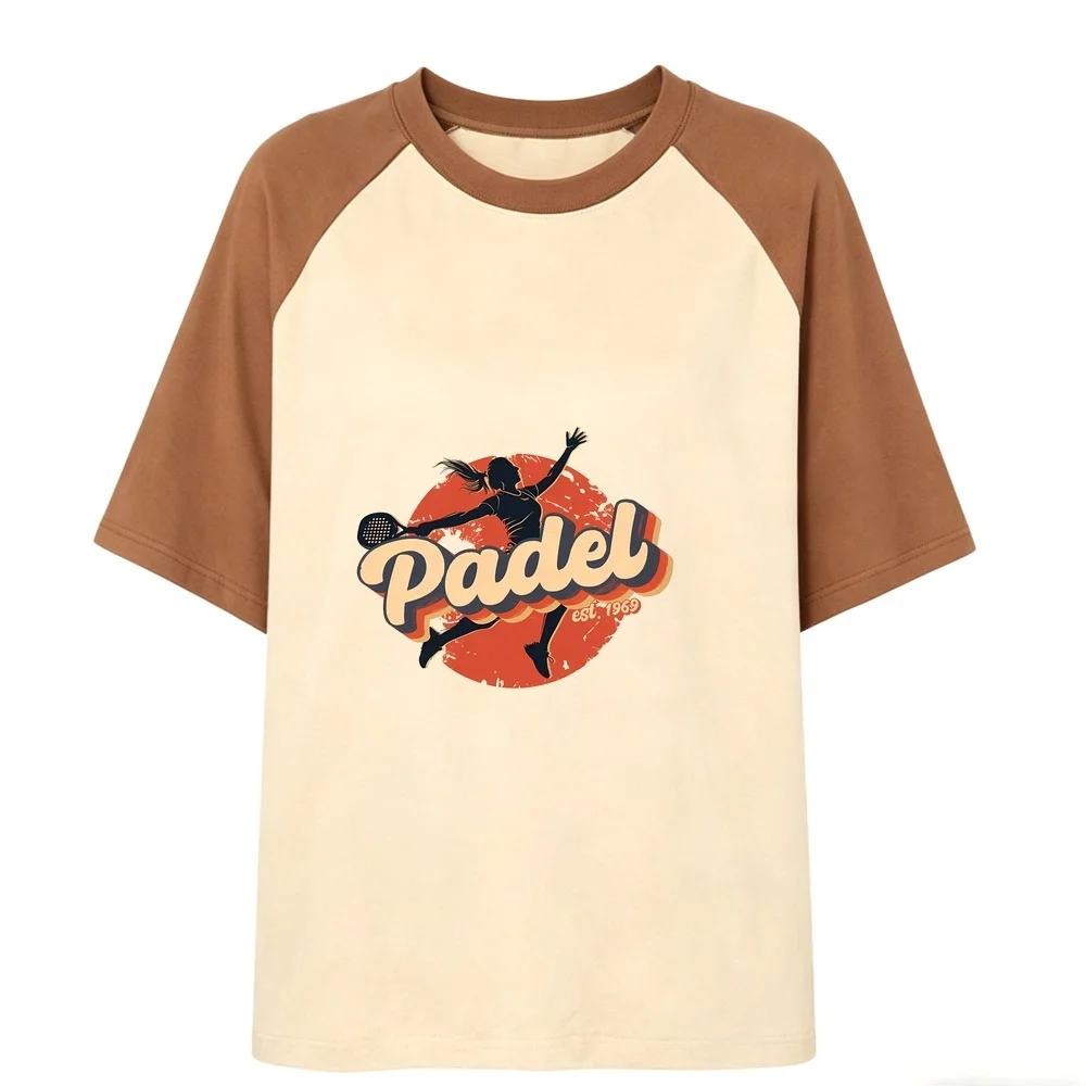 Padel shirt femme 80s emo meme t shirt summer cutecore gothic Retro