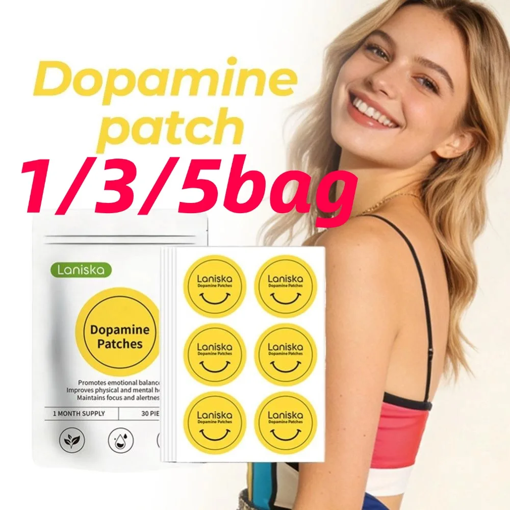 30 Pieces Dopamine Patches Promotes Emotional Balance Improves Physical Mental Health Body Care Stickers Portable Healthy Patch