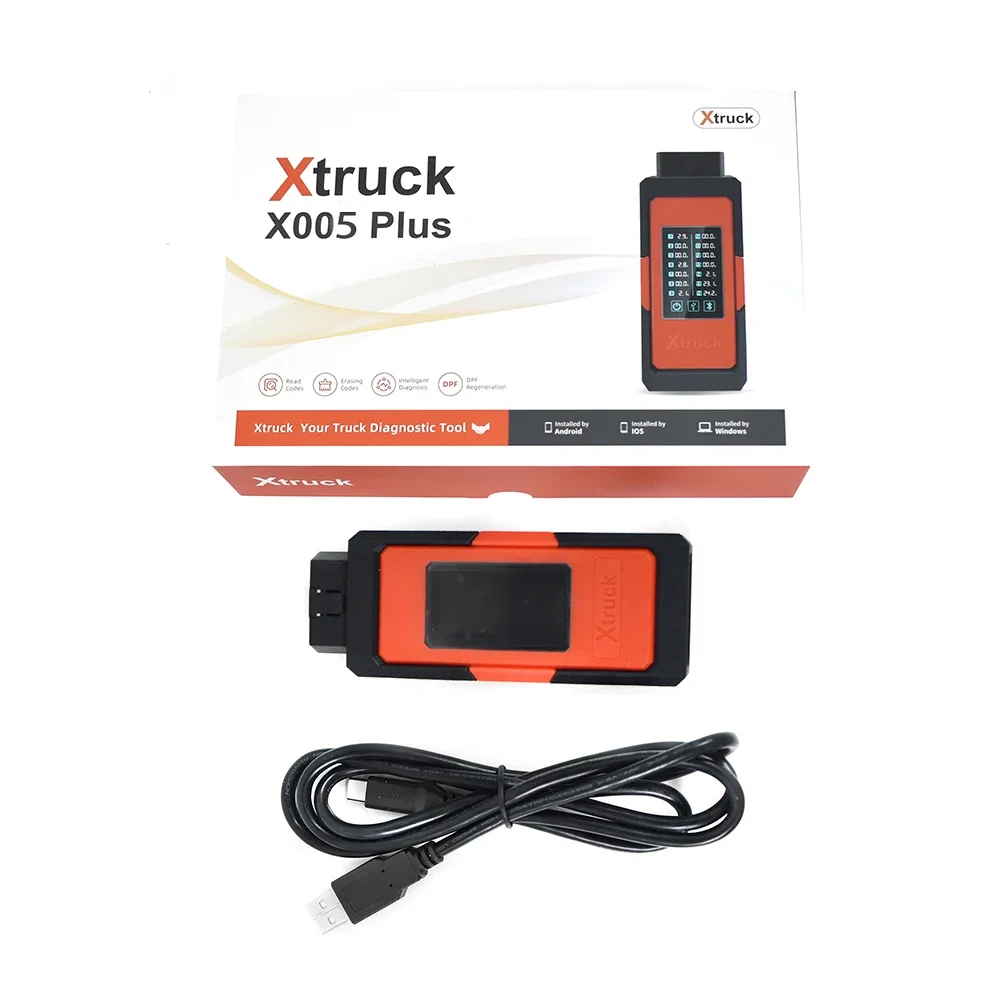 Xtruck X005 plus Intelligent Diagnosis ECU Quick Flashing post-processing diagnosis vehicle type system support Sinotruck