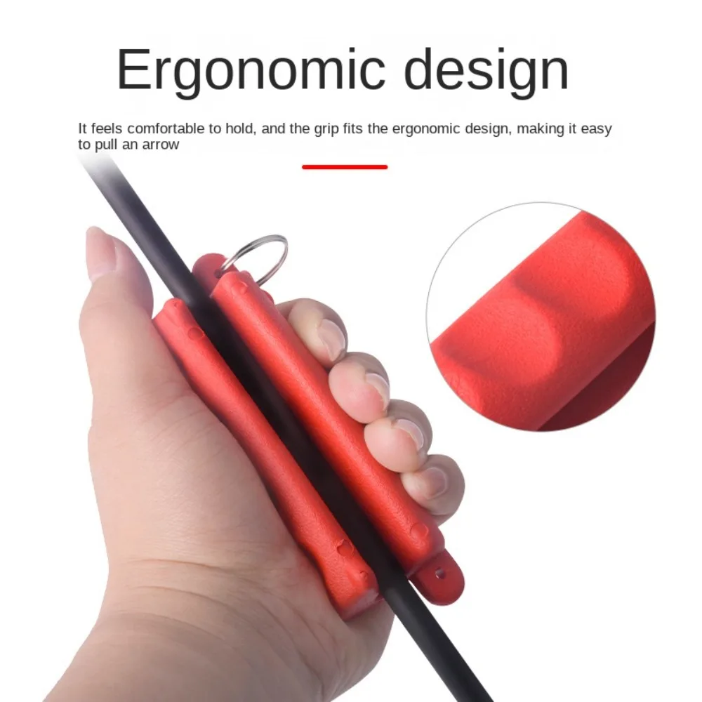 

Protecting Arrow Puller Remover Rubber with Keychain Outdoor Rubber Arrow Puller Portable Soft Rubber Arrow Puller Remover