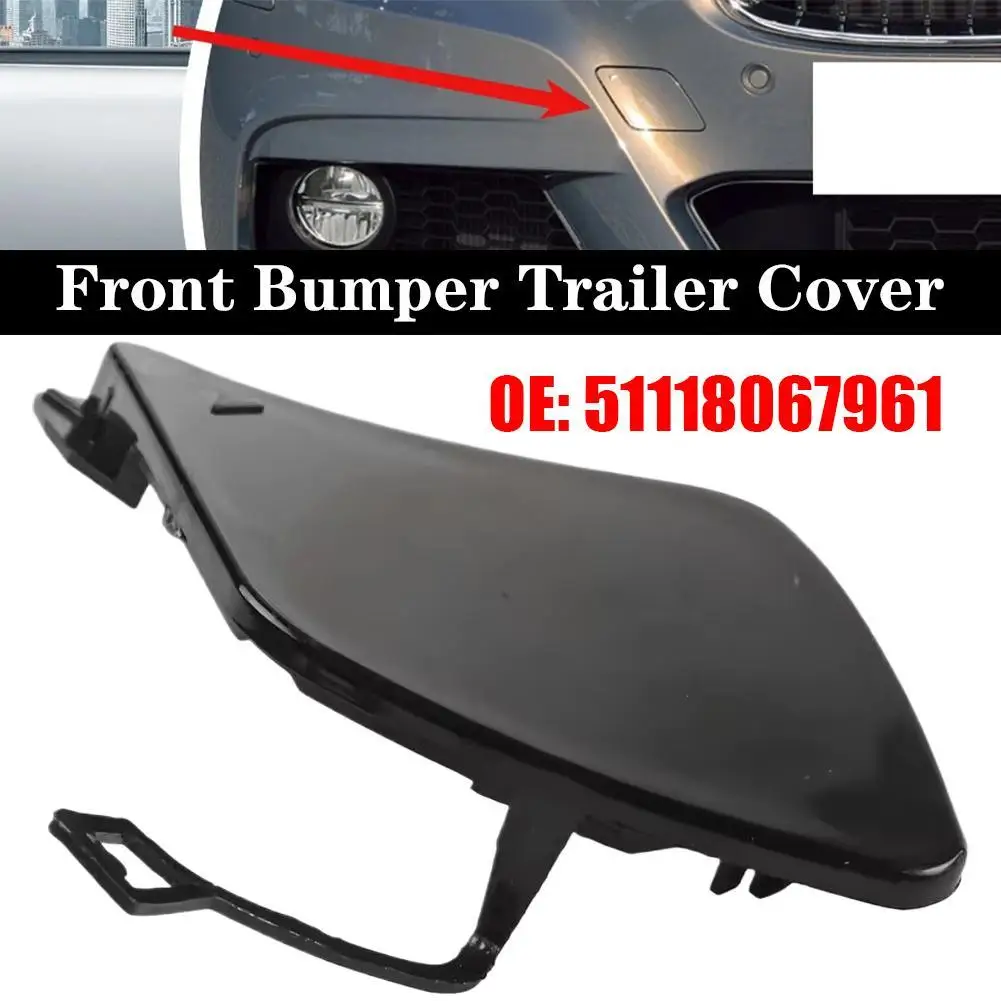 

Крышка фаркопа переднего бампера автомобиля для BWM 3 серии F30, F31, F35, буксировочная крышка прицепа, аксессуары для крышки с проушиной