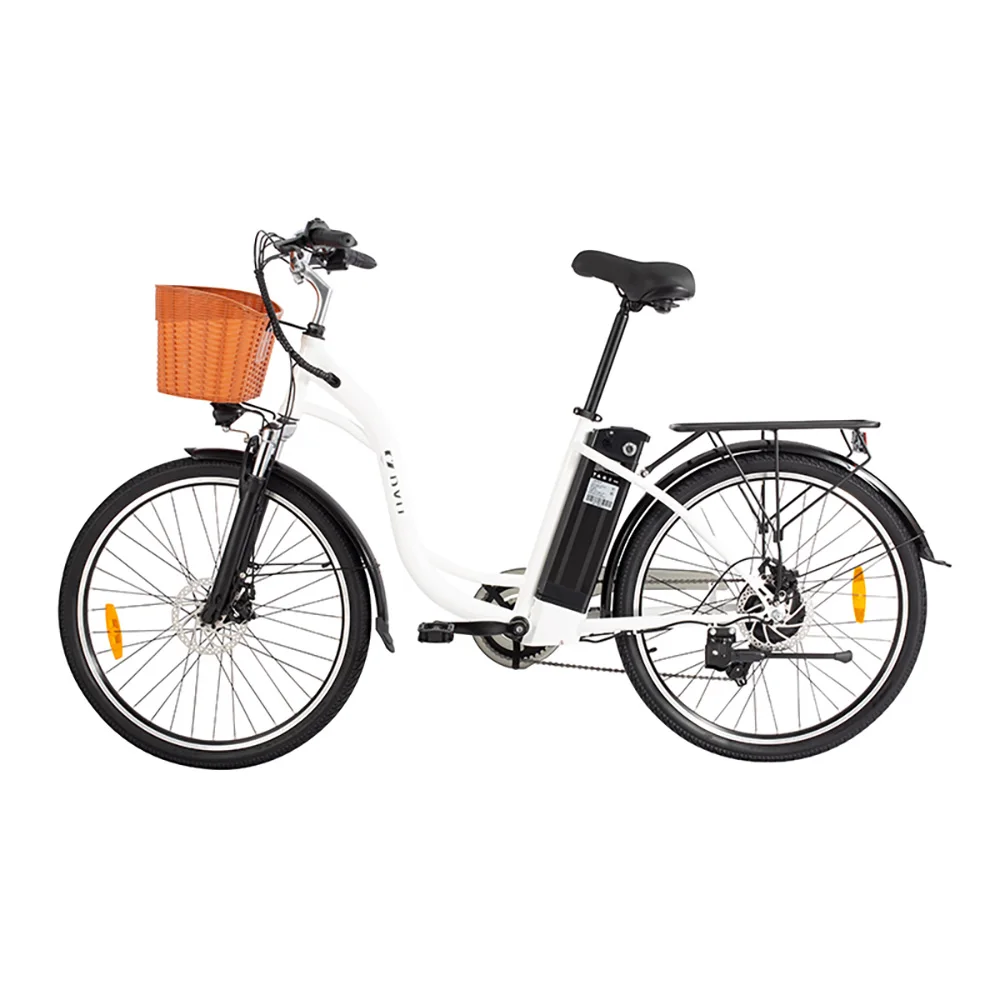 DYU C6 Elektrofahrrad 26 Zoll 250W All-Terrain-Elektrofahrrad 36V 12,5AH Batterie Elektrofahrräder für den Stadtverkehr – Detail 14