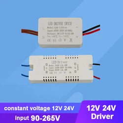 AC 90V - 265V Constant Voltage 12V 24V Led Power Supply Driver for Led Light