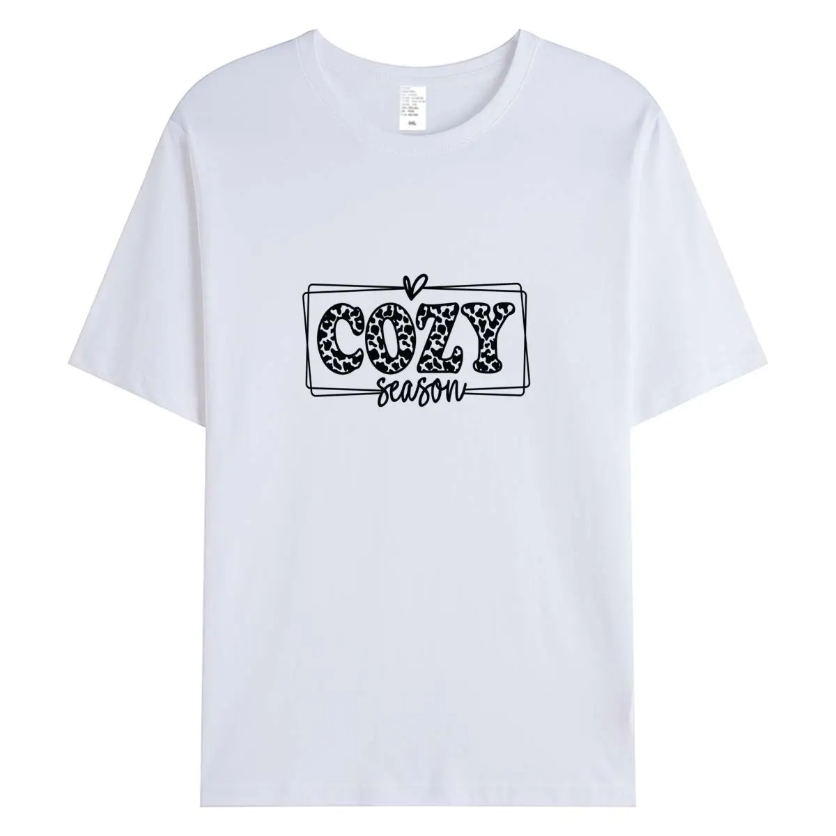 

Summer Women‘s T Shirts 100% Cotton T-shirt 2026 New Cozy Season Graphic Tee Woman Short Sleeve Tshirt Female Oversized Tops