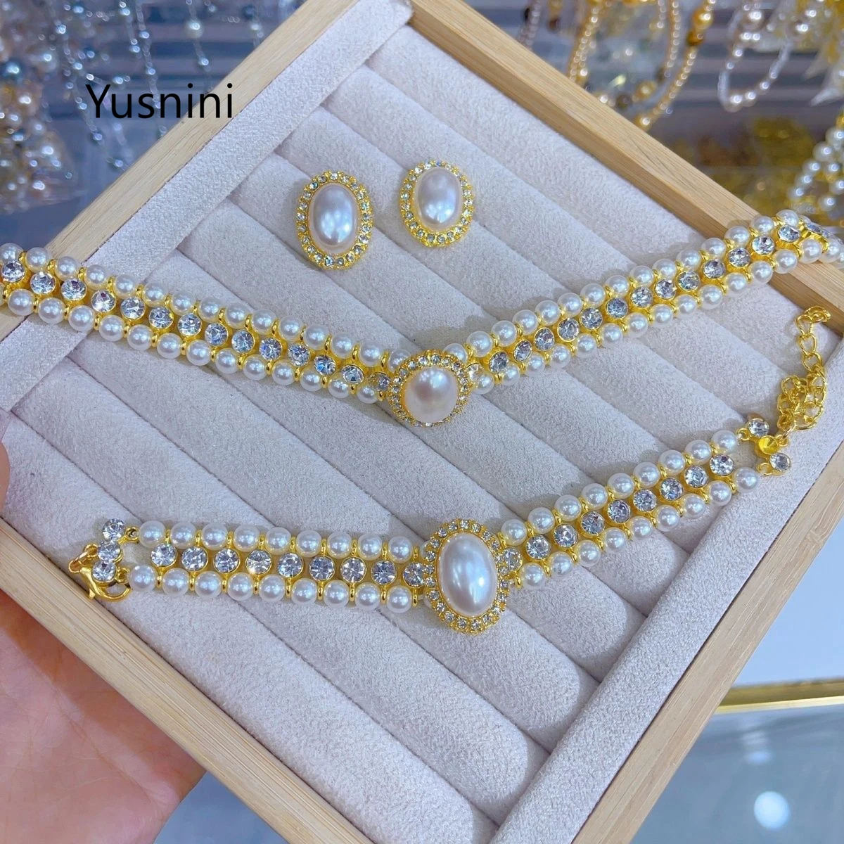 New Fashion Dubai France 24K Gold Plated Necklace Earrings Bracelet Exquisite Wedding Party Jewelry Set for Lovers 333