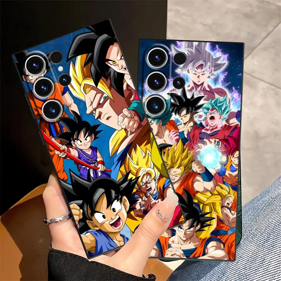 Dragon Ball Cute Goten Soft Funda Back Phone Cover Case für Samsung Galaxy S21+ S24 S23 FE S20 FE S25+ S24+ S21 S22 Plus S25