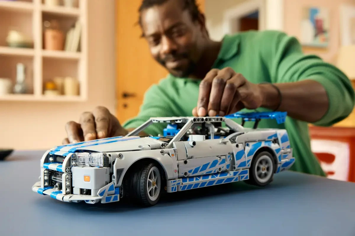 スカイラインGT-R R34ミニカー10台セット LEGO ® Técnica ™ 2 rápido 2 furiosos Nissan Skyline GT-R (R34