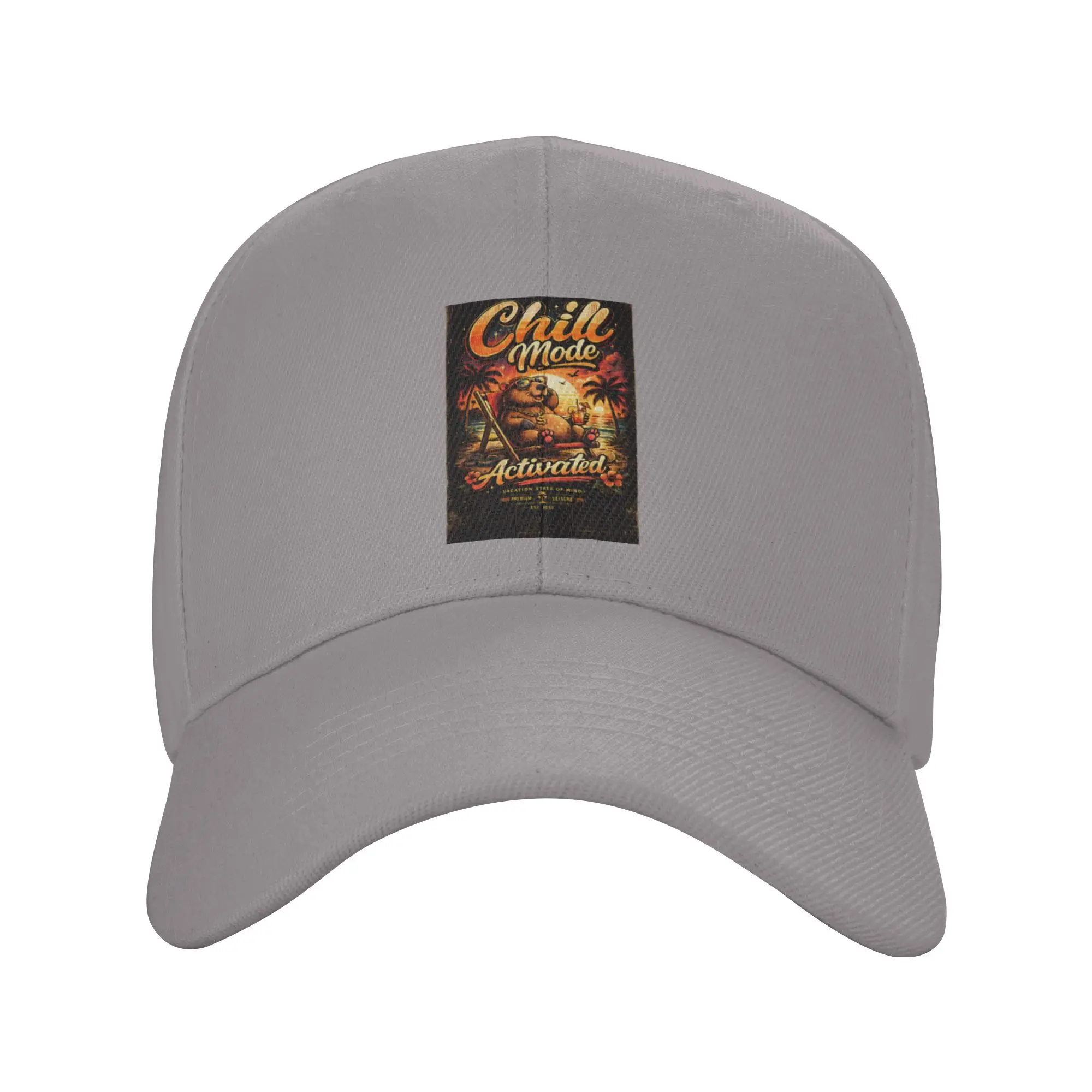 Chill Mode Activated Trendy Baseball Cap Warehouse Work Outdoor Trucker Cap