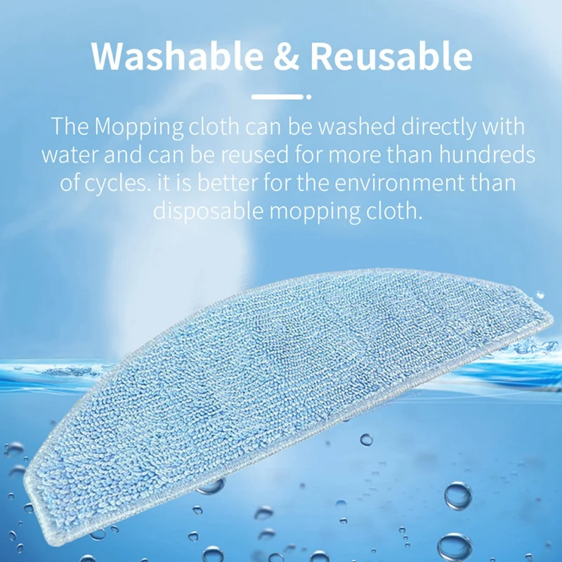 Mop Cloth For Xiaomi Lydsto G2 Robot Vacuum Cleaner Replacement Spare Part Mop Household Cleaning Accessories