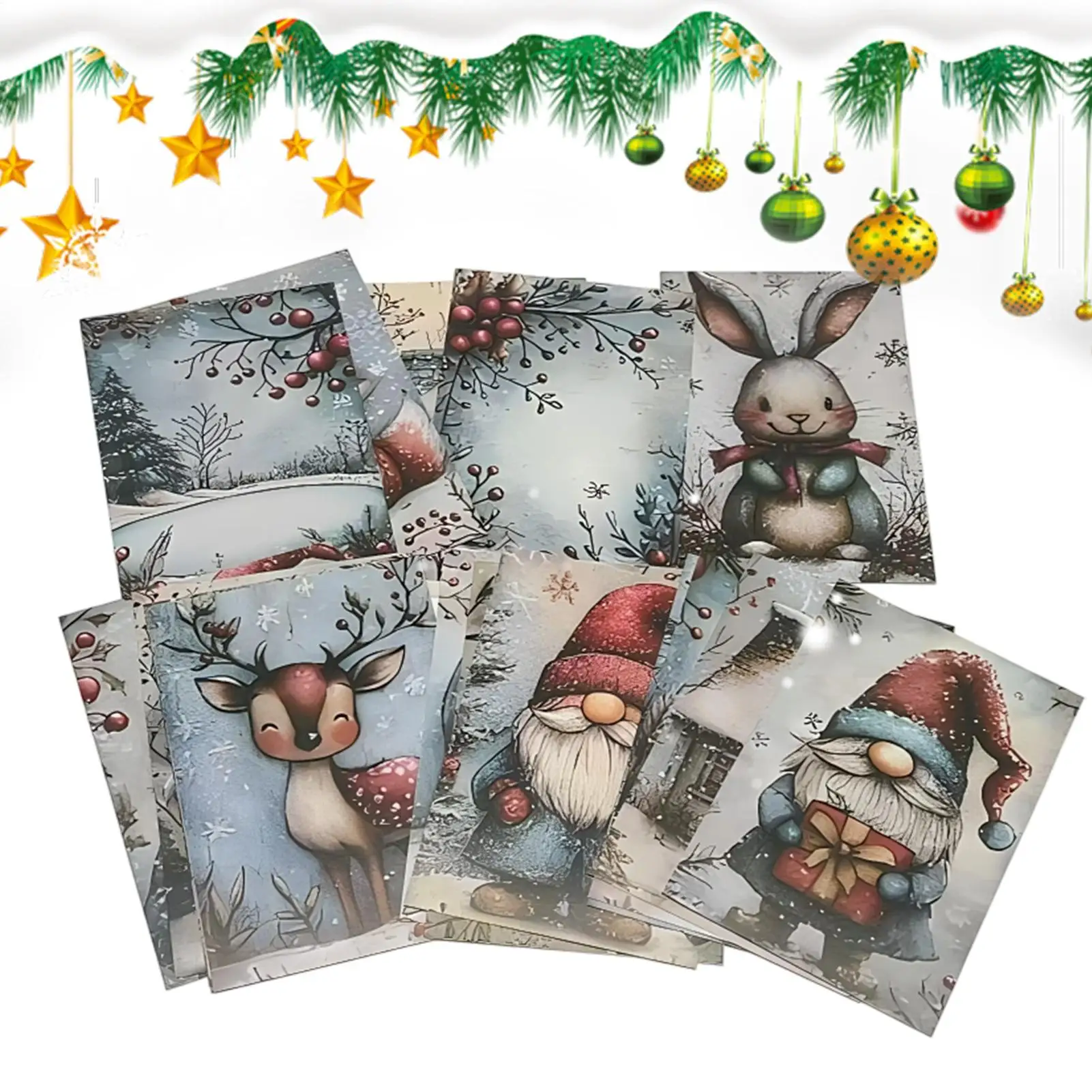 

Ассорти рождественских открыток, 20 шт., милые разнообразные открытки, красивые рождественские открытки для студентов, детей, друзей, семьи, дочери, сына